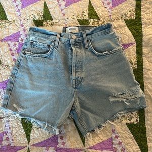 Agolde Riley denim shorts